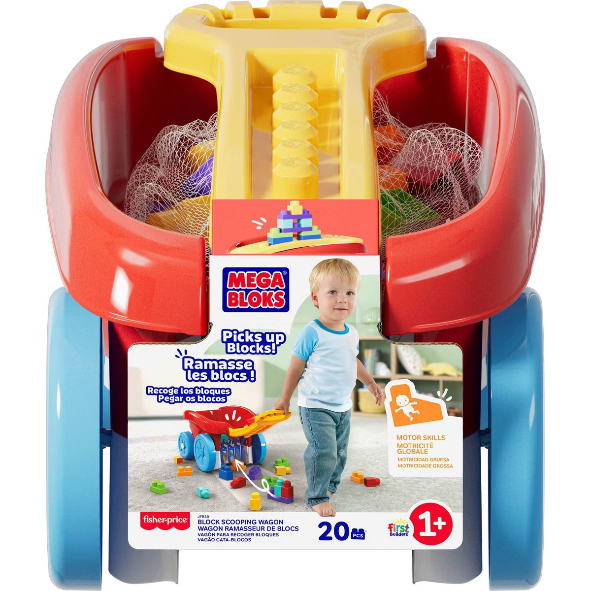Mega Bloks Block Scooping Wagon Building Set | Target