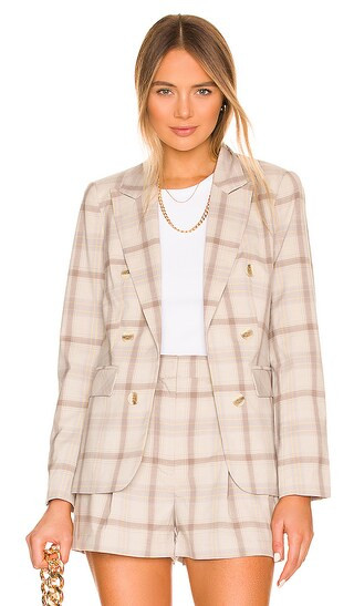 Blazer in Plaid | Revolve Clothing (Global)