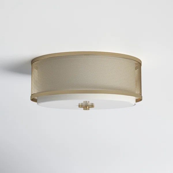 Brett Fabric Flush Mount | Wayfair North America