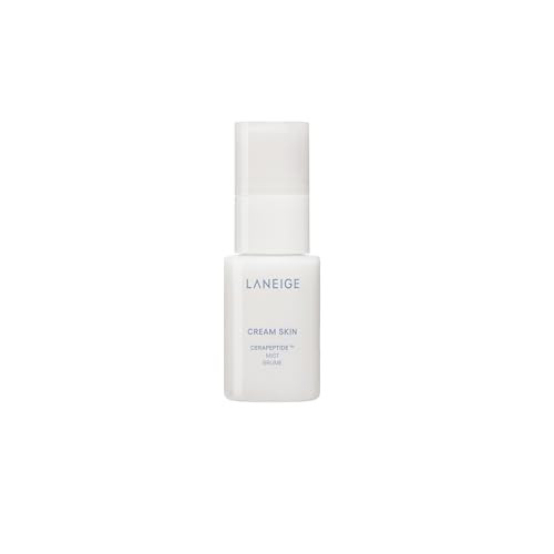 LANEIGE Cream Skin Toner & Moisturizer Mini Mist Spray: Lightweight Refillable Korean Milky Toner with Ceramide & Peptide for Hydration, Firming, & Barrier Support | Amazon (US)