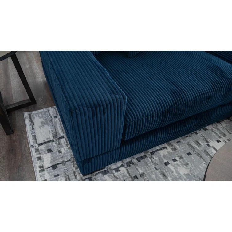 Luxe 108" Wide Right Hand Facing Sofa & Chaise | Wayfair North America