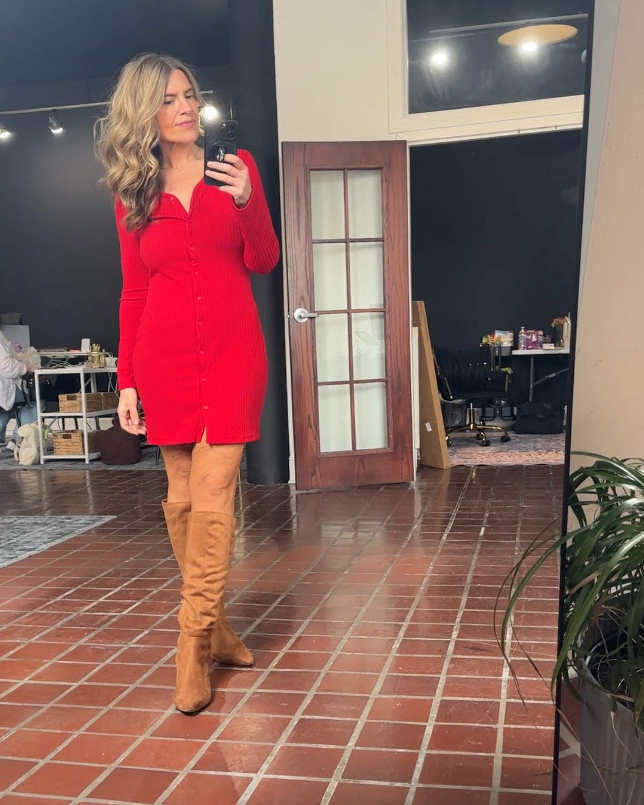 A pop of office color, this fully button up dress is comfortable and the perfect length. 

I ordered a size Medium, and I could have sized down  

#LTKWorkwear #LTKFindsUnder50 #LTKParties