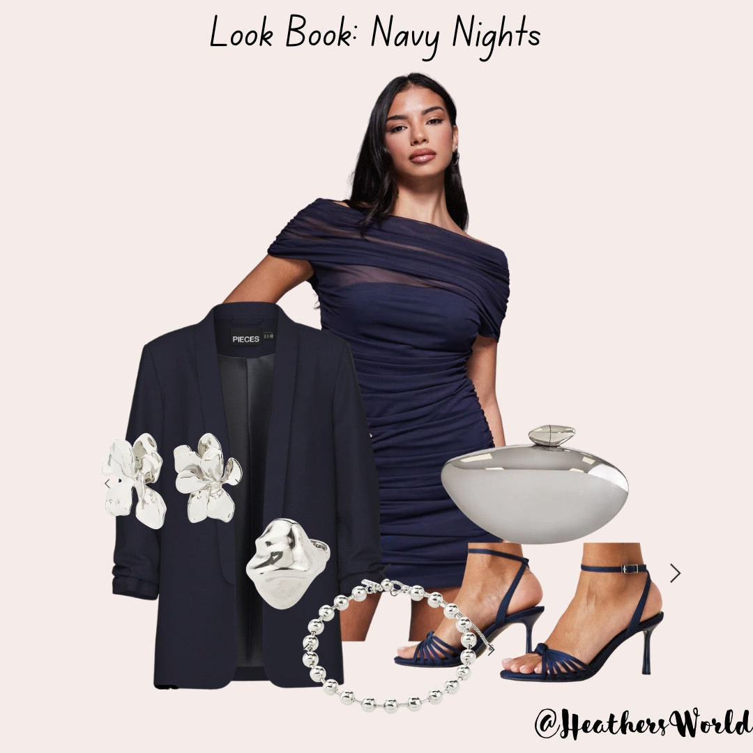 Look Book: Navy Nights  

 #lookbook #ootd #virtualfashion #styling 

#LTKpartywear #LTKstyletip #LTKuk