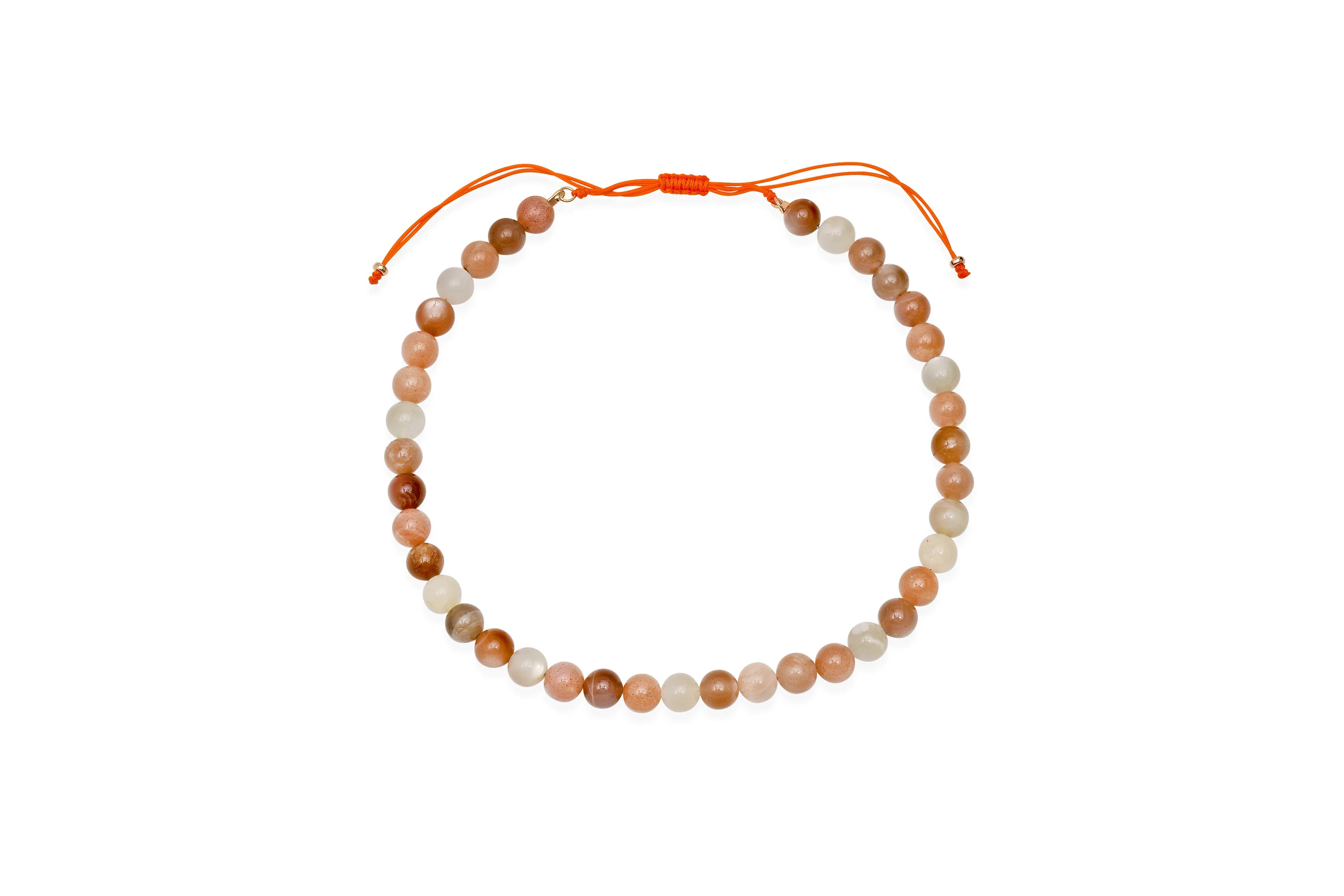 Large Moonstone Beaded Necklace | Shylee Rose Jewelry