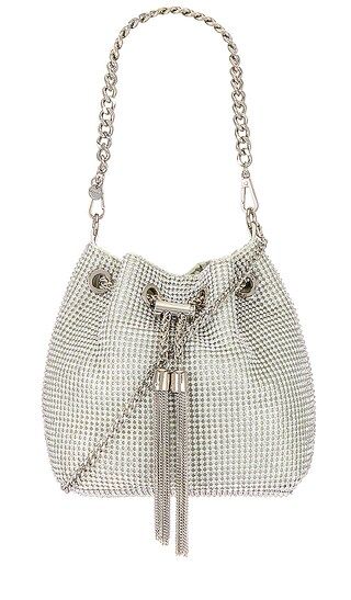 Sylvie Crystal Pouch in Silver | Revolve Clothing (Global)