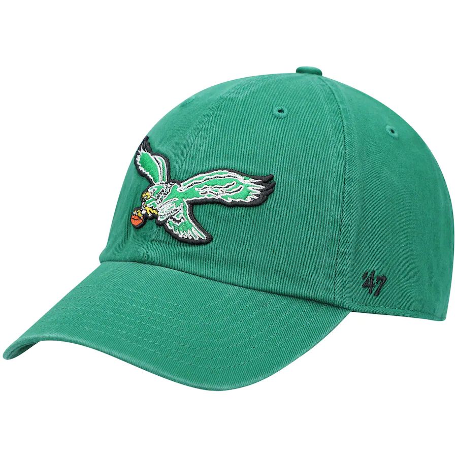 Philadelphia Eagles '47 Clean Up Legacy Adjustable Hat - Kelly Green | Fanatics