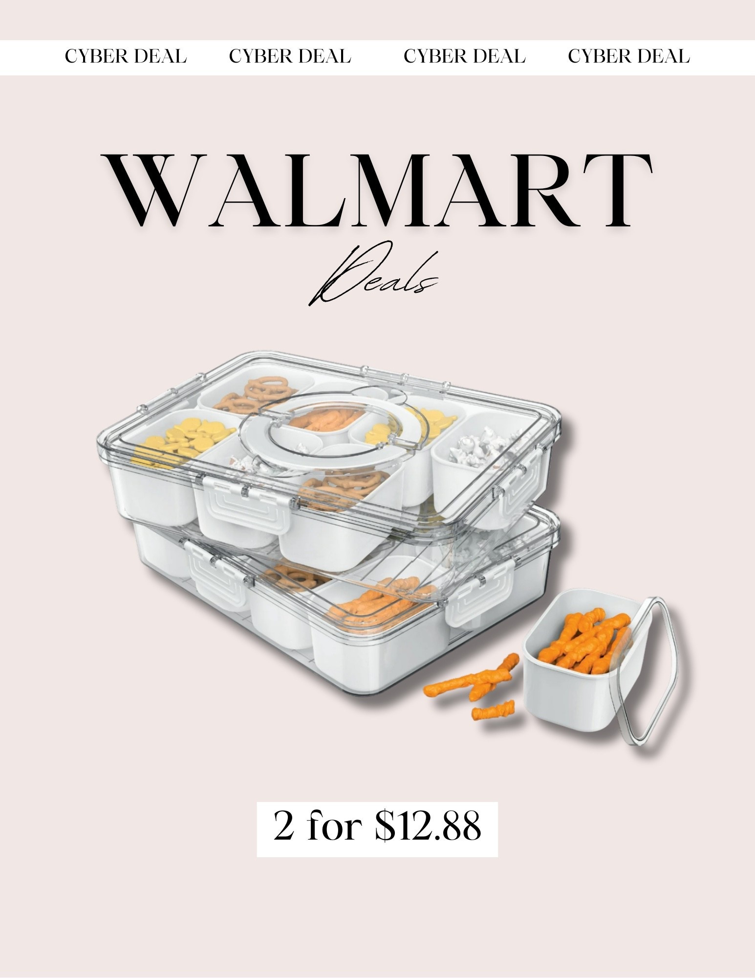 Walmart Deal! I have been wanting these snack boxes for awhile and snagged them for a steal! I’m going to be using one as a gift and the other for the kiddos!

#LTKGiftGuide #LTKHome #LTKSaleAlert
