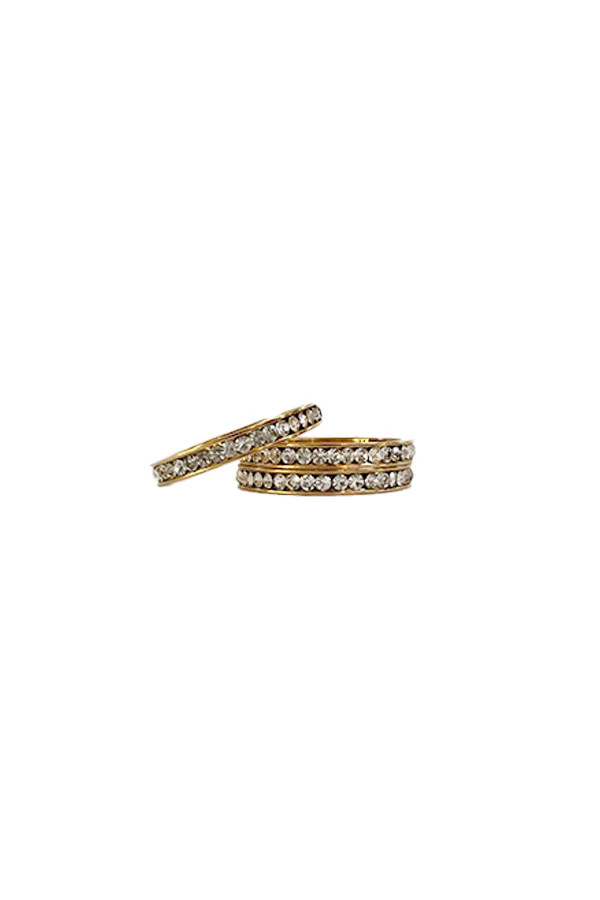 Diamonette Stacking Ring-Gold | BAACAL Limited, LLC