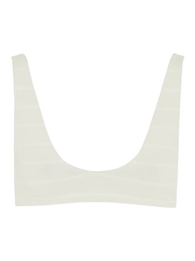 Laeti striped bikini top | NET-A-PORTER (US)