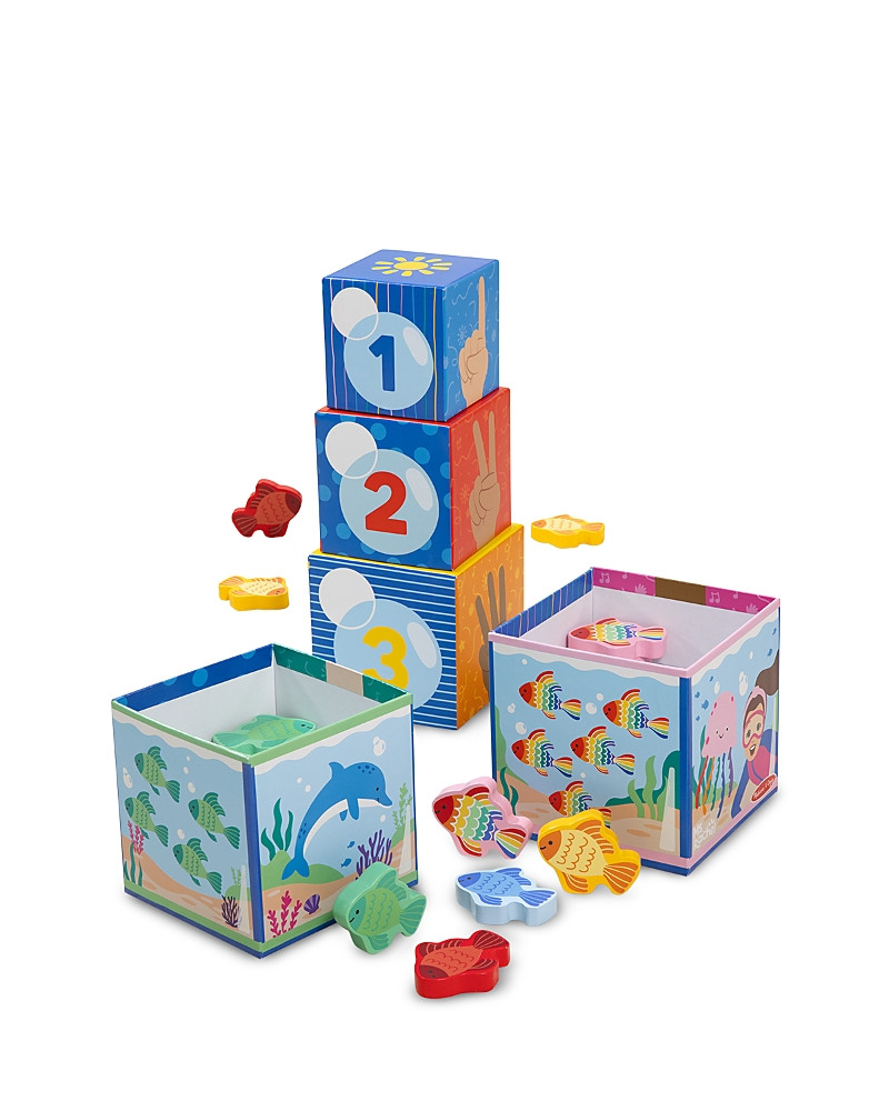 Melissa & Doug Ms. Rachel Sort & Count Nesting Blocks - Ages 2-4 | Bloomingdale's (US)