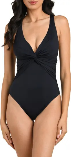 La Blanca Island Plunge One-Piece Swimsuit | Nordstrom | Nordstrom
