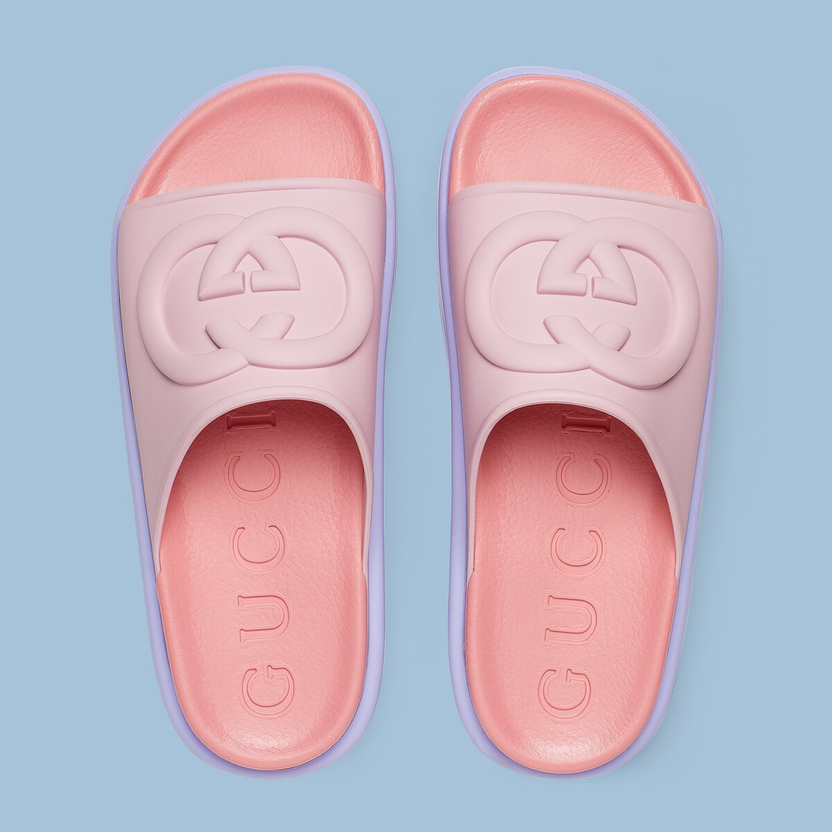 Women's slide sandal with Interlocking G | Gucci (US)