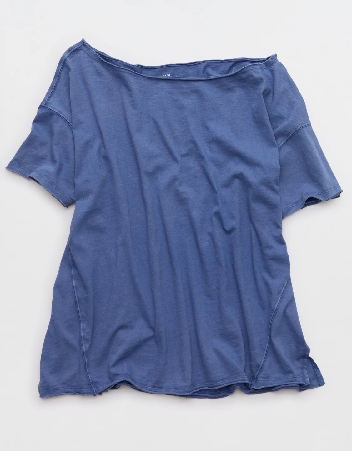 Aerie Off The Shoulder Oversized Boyfriend T-Shirt | Aerie