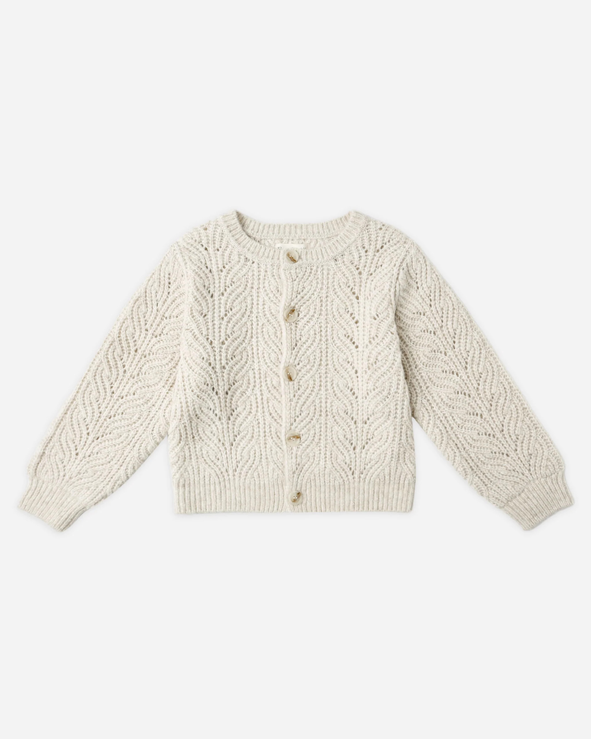 Cheyenne Cardigan || Heathered Oatmeal | Rylee + Cru