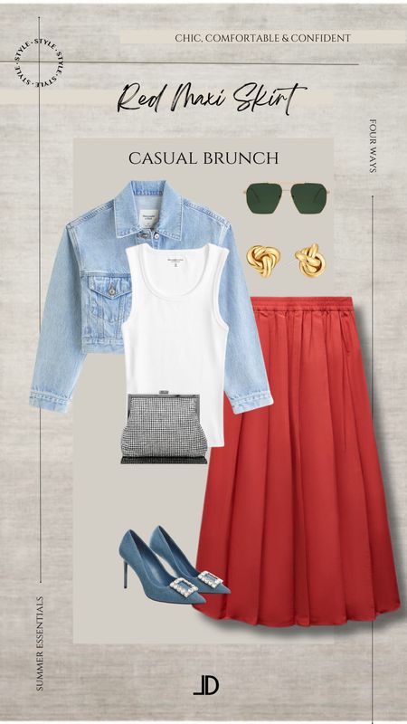 ✨Tap the bell above for daily elevated Mom outfits.

Red maxi skirt outfit, July 4th, work outfit, brunch outfit, casual outfit, date night

"Helping You Feel Chic, Comfortable and Confident." -Lindsey Denver 🏔️ 

  #over45 #over40blogger #over40style #midlife  #over50fashion #AgelessStyle #FashionAfter40 #over40 #styleover50 #syyleover40Midsize fashion, size 8, size 12, size 10, outfit inspo, maxi dresses, over 40, over 50, gen X, body confidence


Follow my shop @Lindseydenverlife on the @shop.LTK app to shop this post and get my exclusive app-only content!

#liketkit #LTKOver40 #LTKFindsUnder50 #LTKSaleAlert
@shop.ltk
https://liketk.it/4IS1J