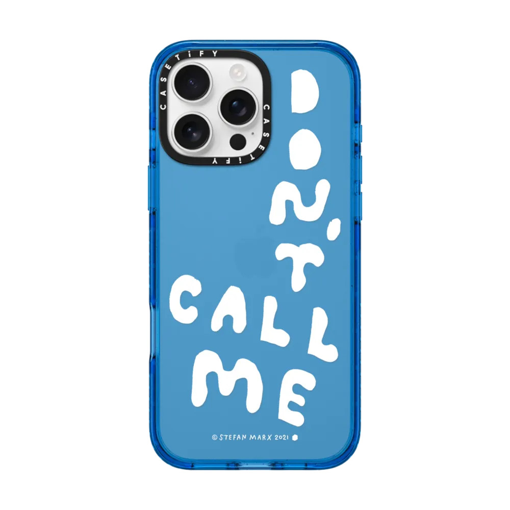 Stefan Marx- Don't Call Me (Clear) | Casetify