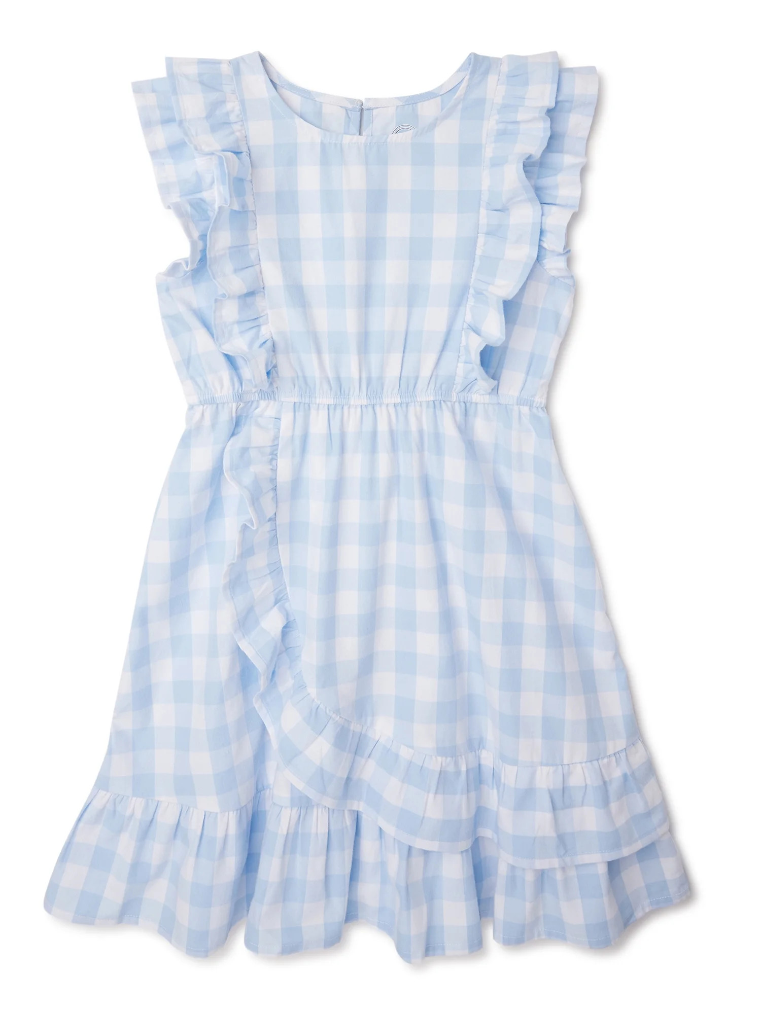 Wonder Nation Girls’ Ruffle Dress Sizes 4-18 & Plus | Walmart (US)
