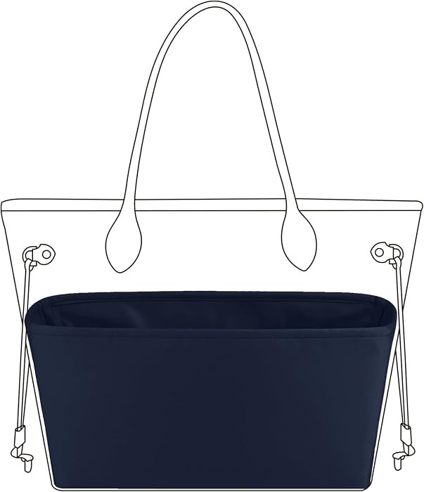 DGAZ Purse Organizer Insert Fits Neverfullbag BB/PM/MM/GM\uff0cSilk Bag Organizer\uff0cLuxury Han... | Amazon (US)
