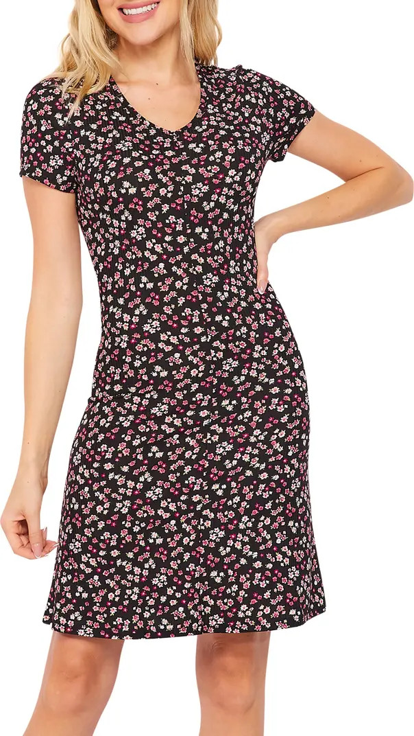 VELVET TORCH V-Neck Short Sleeve Skater Dress | Nordstromrack | Nordstrom Rack