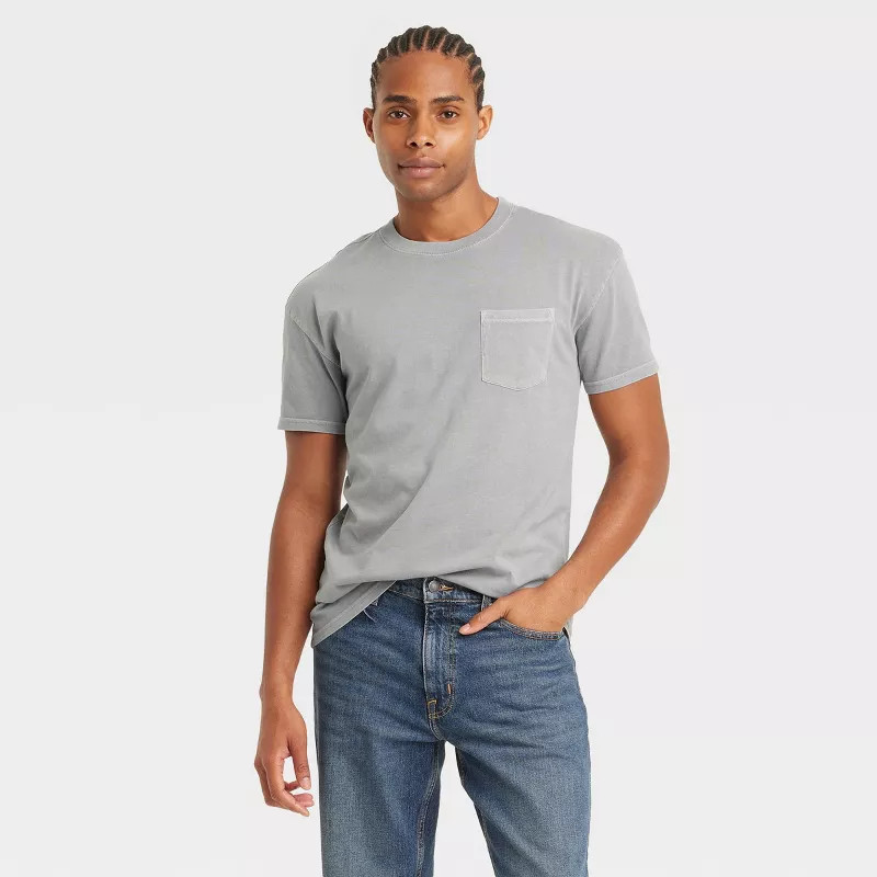 Men's Heavyweight Short Sleeve T-Shirt - Goodfellow & Co™ | Target