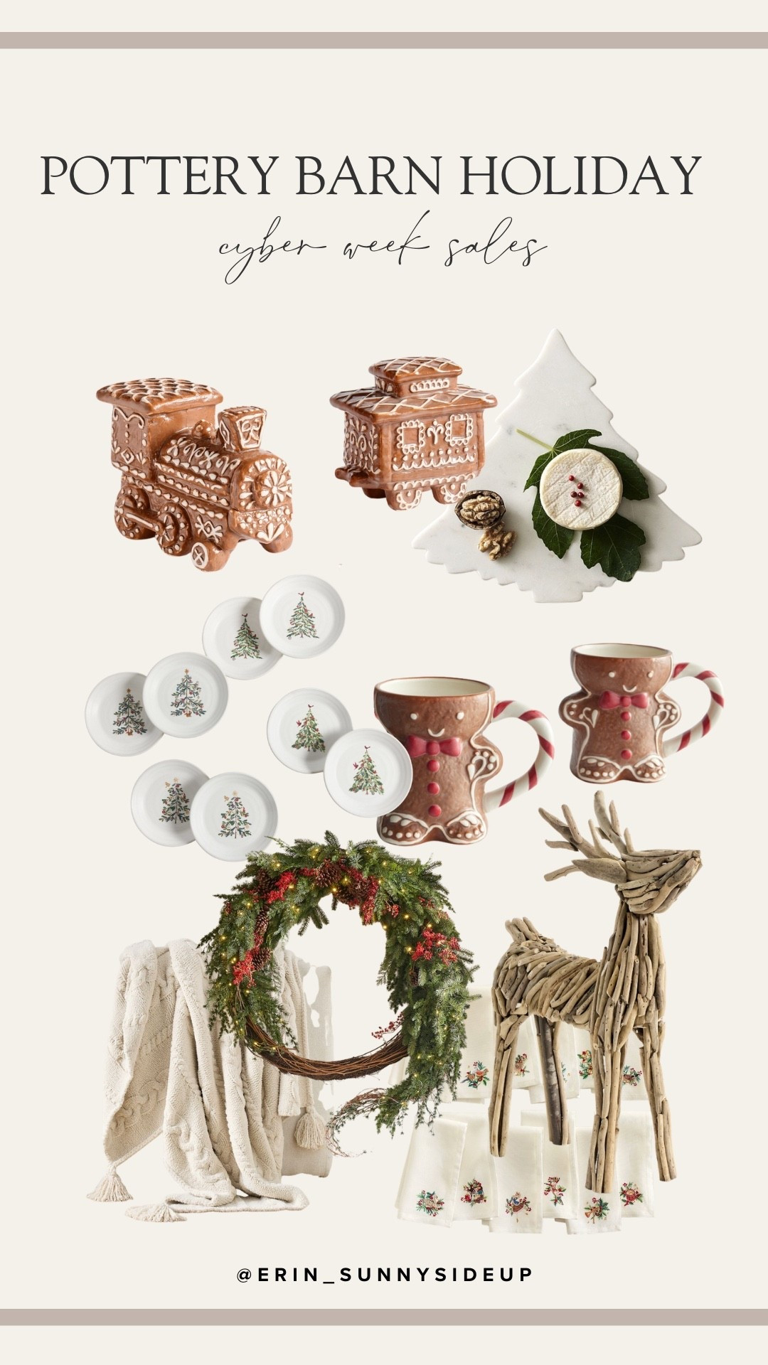 Christmas decor on sale at Pottery Barn! 

#LTKGiftGuide #LTKCyberWeek #LTKHoliday