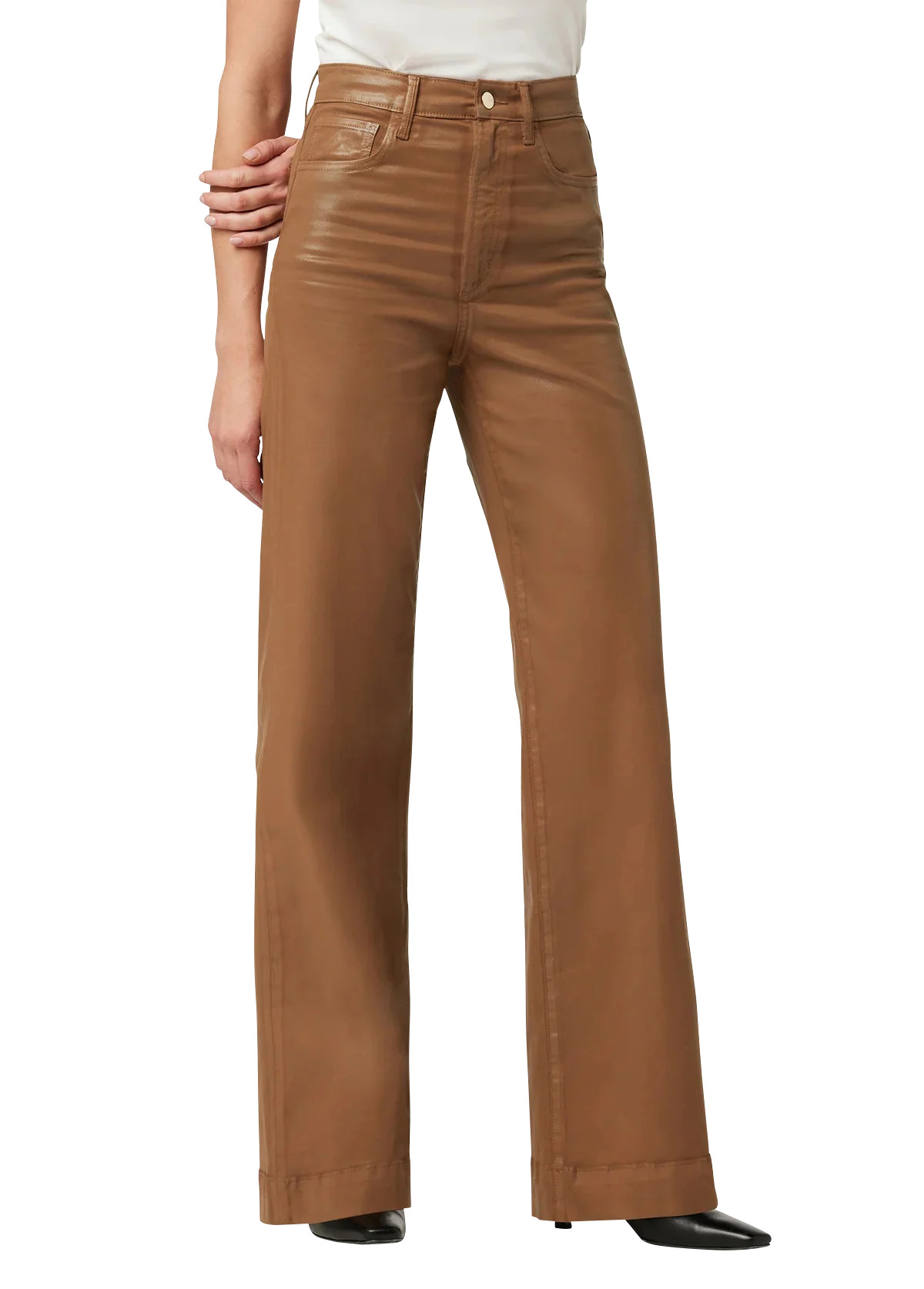 Joe's Jeans Mia Wide Leg Coated Western Jeans | Pinto Ranch | Pinto Ranch