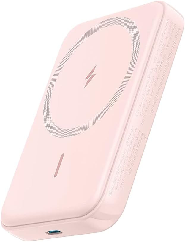 Anker 321 MagGo Battery (PowerCore Magnetic 5K), 5,000mAh Magnetic Wireless Portable Charger, Com... | Amazon (US)
