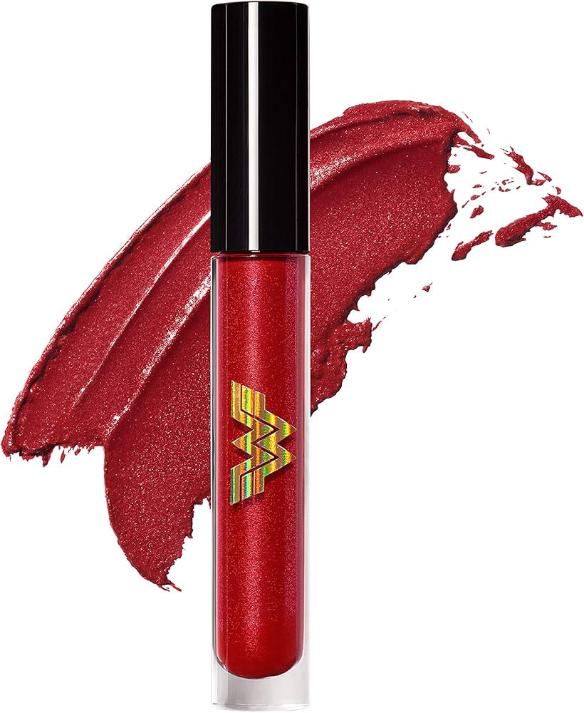 Revlon x WW84 Wonder Woman Warrior Glitter Lipcolor, Transforming Matte to Shimmer Full Coverage ... | Amazon (US)