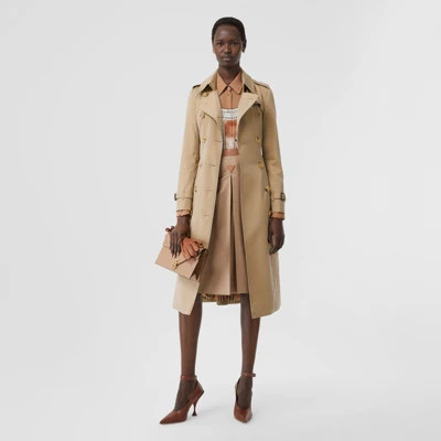 The Long Chelsea Heritage Trench Coat in Honey | Burberry United States | Burberry (US)
