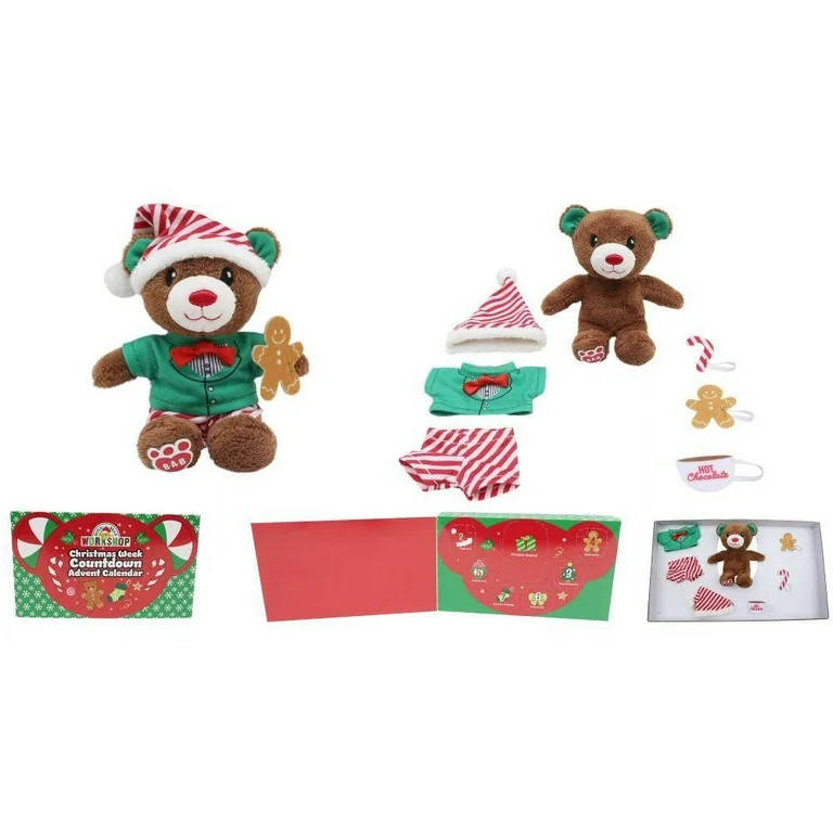 13IN Build-a-Bear Advent Calendar Gift Set – 7 Piece | Walmart (US)