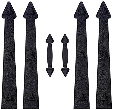 Magnetic Decorative Garage Door Curb Appeal Faux Hinges Handles Hardware Kit， Household Essenti... | Amazon (US)