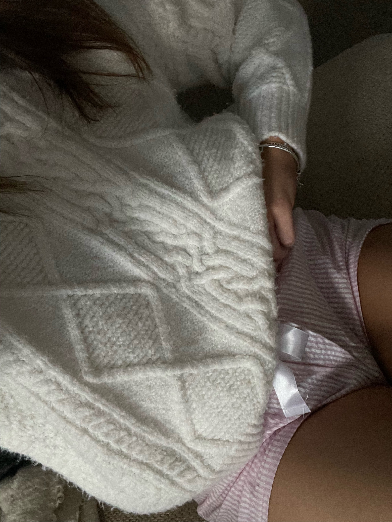 lazy day ootd 🎀🤍✨ i wear a size small 