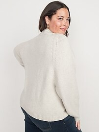 Cozy Mock-Neck Sweater for Women | Old Navy (US)