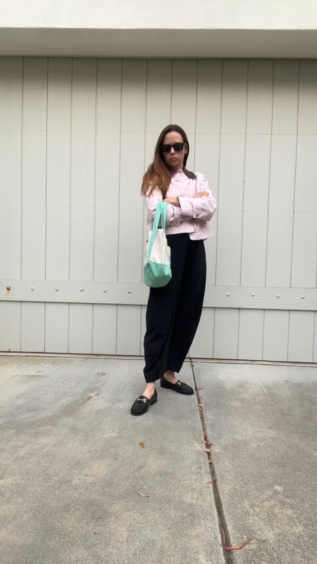 Quiet luxury, cool girl outfit, cool girls style, cool girl aesthetic, Gucci loafers, Gucci look for less, Gucci dupe, Trader Joes tote bag, barrel trousers, cool girl pants @Ruti nap dress jacket, pink jacket ￼

#LTKOver40 #LTKootd #LTKWorkwear