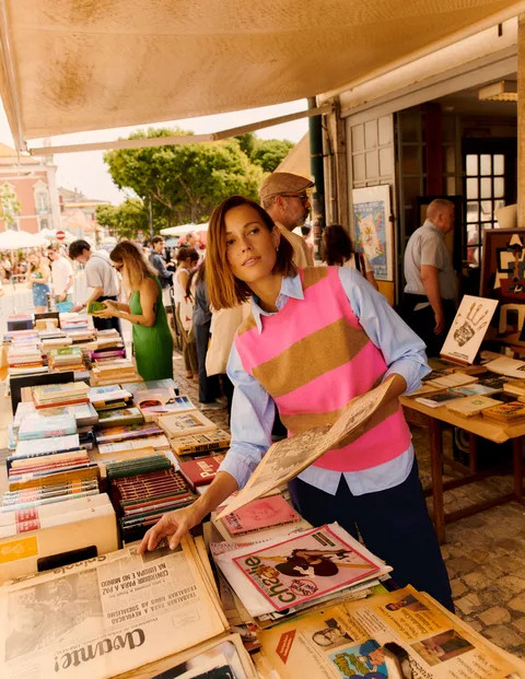 Eva Cashmere Tank | Boden UK