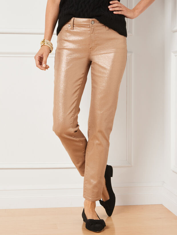 Slim Ankle Jeans - Light Foil | Talbots