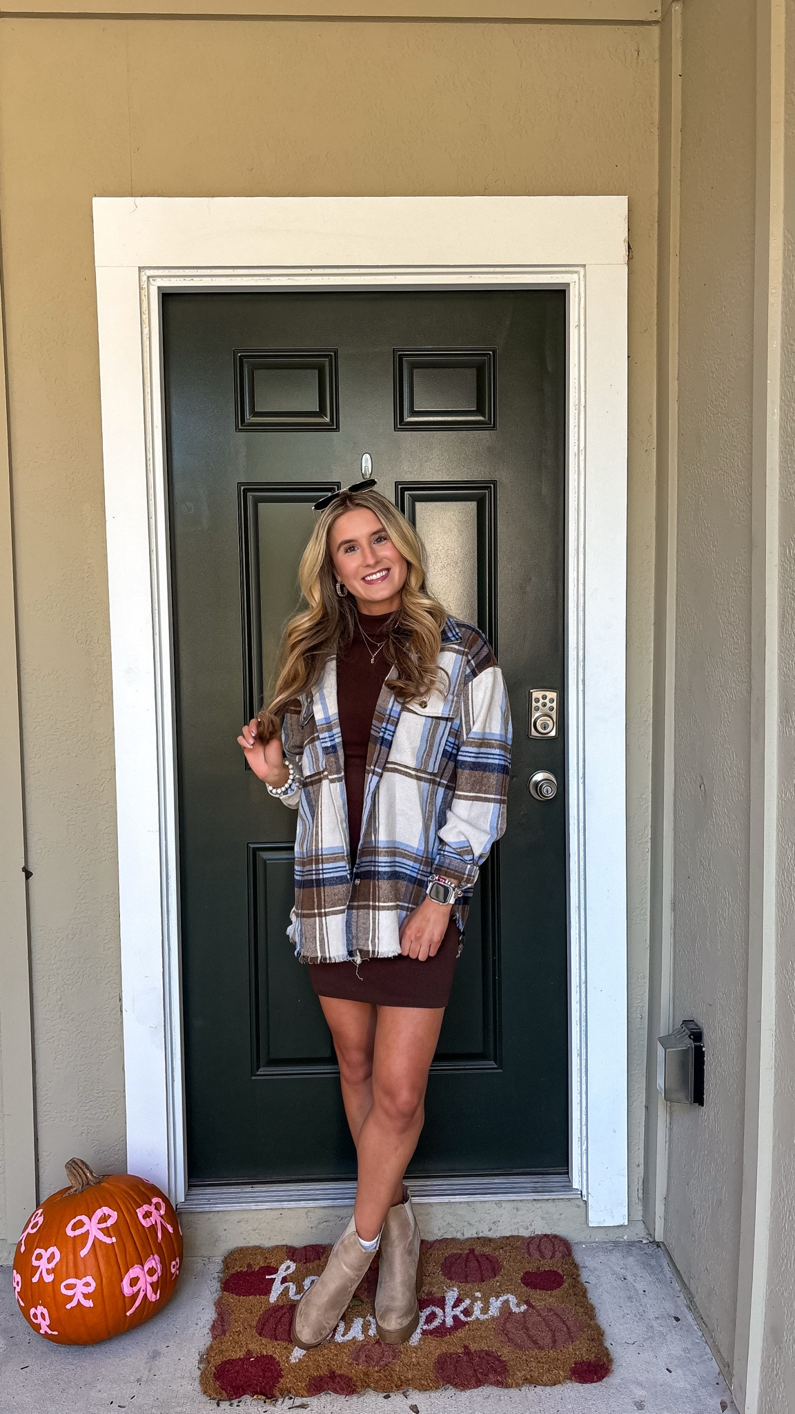 Chocolate brown is my entire fall personality 🤎🍁
Threw on this plaid shacket and ankle boots and instantly felt put-together.
 

 

#LTKootd #LTKSeasonal #LTKStyleTip