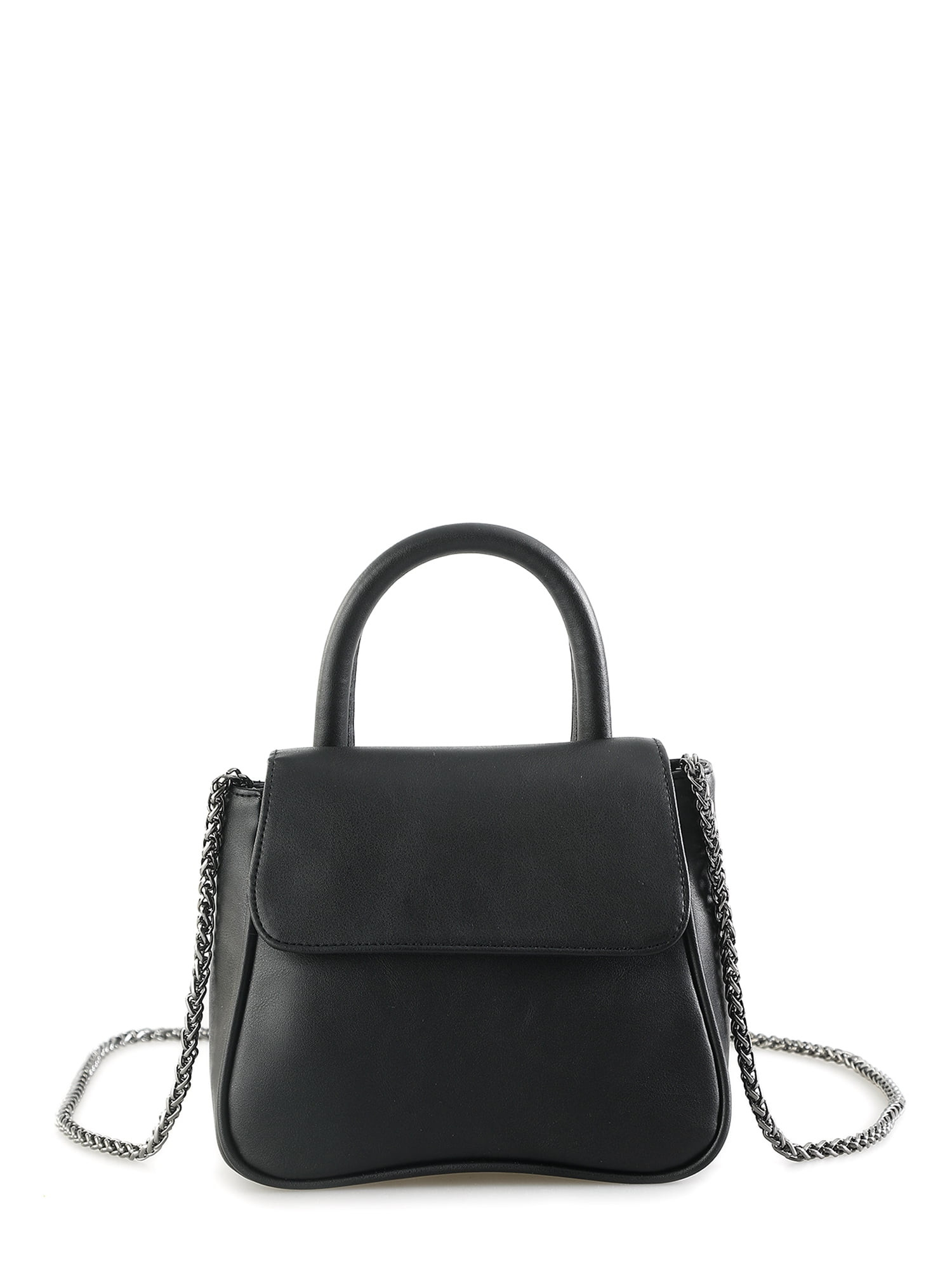 No Boundaries Mini Flap Font Crossbody Handbag | Walmart (US)