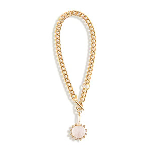 Odyssey Necklace Rose Quartz | Mignonne Gavigan