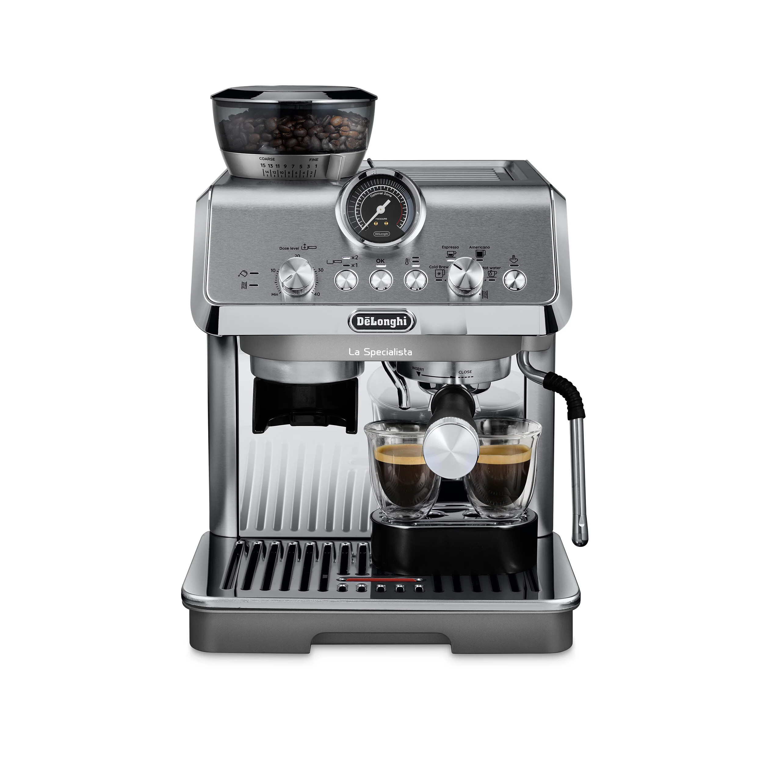De'Longhi La Specialista Arte Evo 15-Bar Espresso Machine with Cold Brew and Built-In Grinder | Wayfair North America
