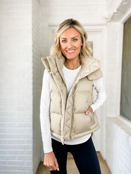 This puffer vest was one of my most worn pieces last fall and winter! I size down to a 2! It would be a great gift idea too! 

Loverly Grey, fall outfit

#LTKGiftGuide #LTKstyletip #LTKSeasonal