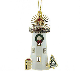 Holiday Lighthouse Ornament by Beacon Design | QVC