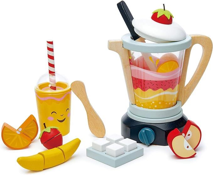 Tender Leaf Toys Mini Chef Fruity Smoothie Blender - Realistic Features for Pretend Cooking - Soc... | Amazon (US)