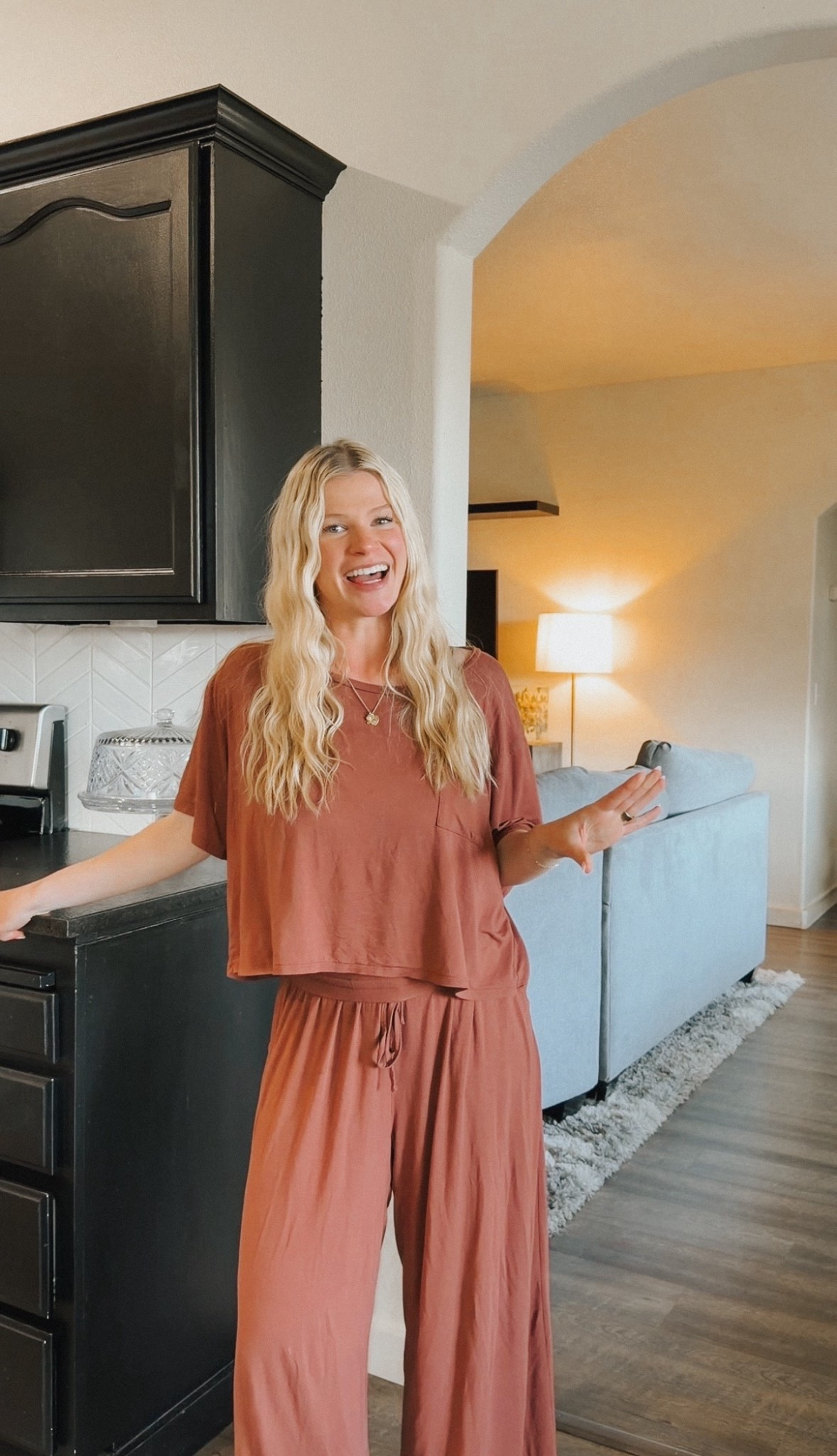 The absolute CUTEST set from @Kindred Bravely! Perfect for lounging or postpartum :)

#LTKU #LTKootd #LTKvlog