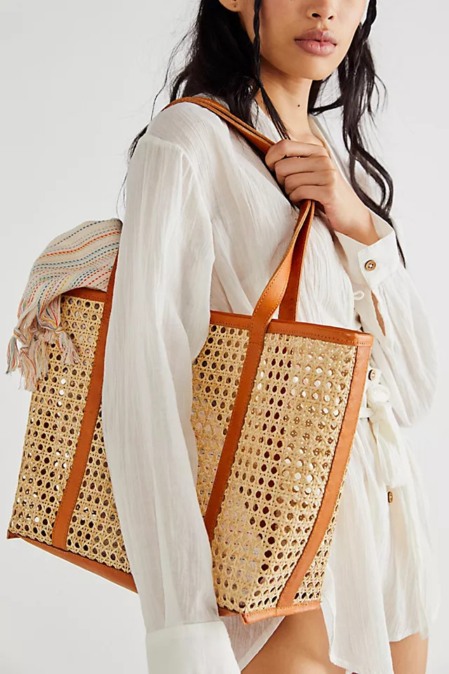 Santai Straw Tote | Free People (Global - UK&FR Excluded)