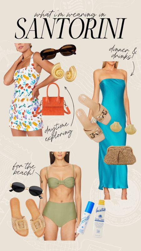 Santorini outfits! Or fabulous for any vacation destination 

#LTKSeasonal #LTKSwim #LTKTravel