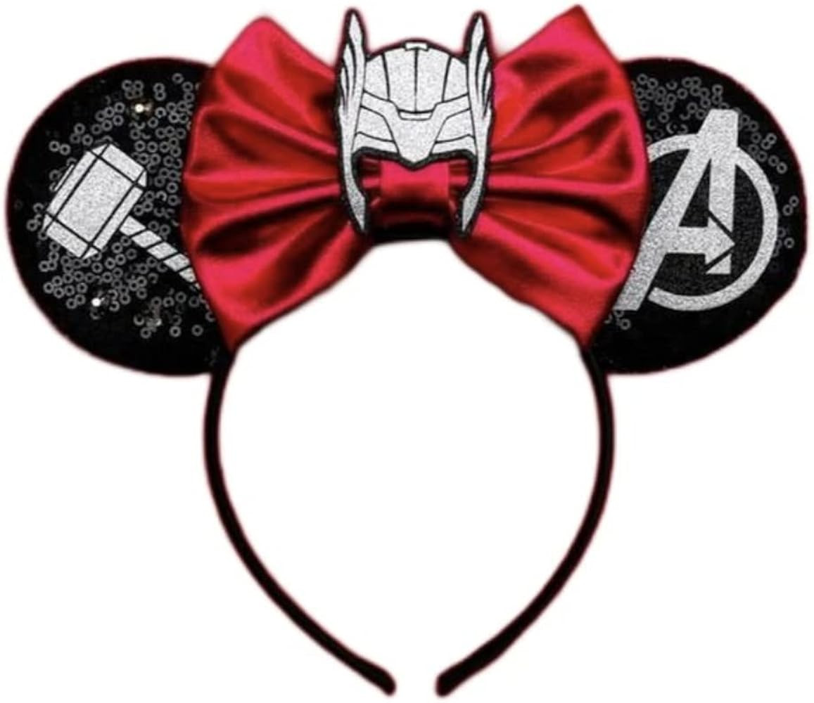 Princess Minnie Ears,Pick your color, Flower Minnie Ears, Floral minnie ears, Purple Sparkle Mous... | Amazon (US)