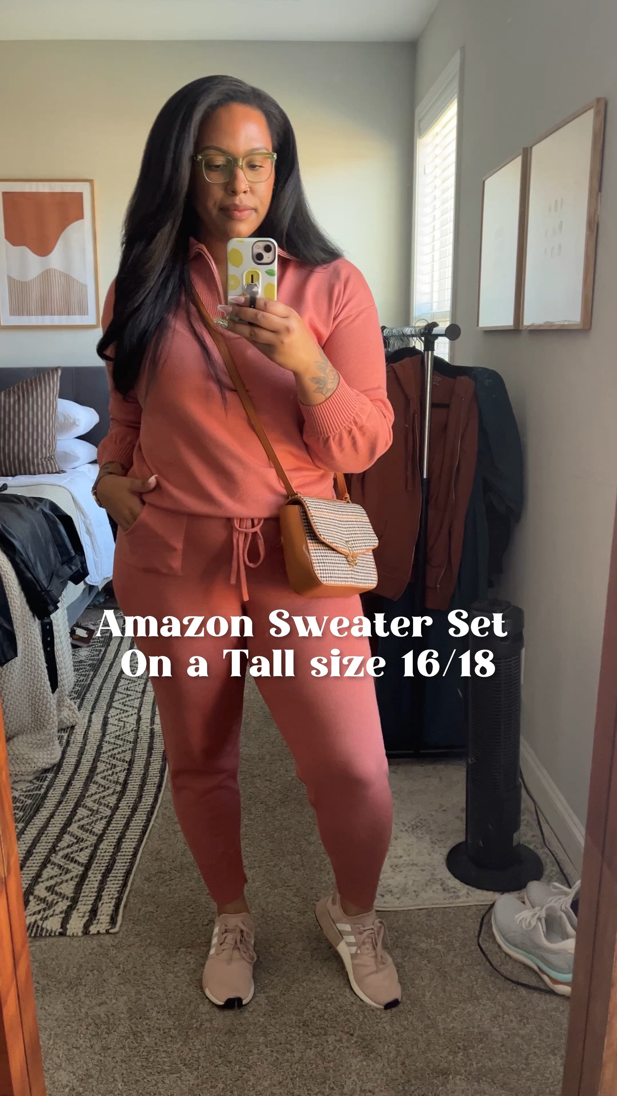 Amazon Sweater Set for Fall on a Tall Size 16/18. Im wearing an XL in both. 

#LTKstyletip #LTKplussize

Tall women fashion
Tall girl friendly fashion
Tall women
6’0

#LTKVideo
