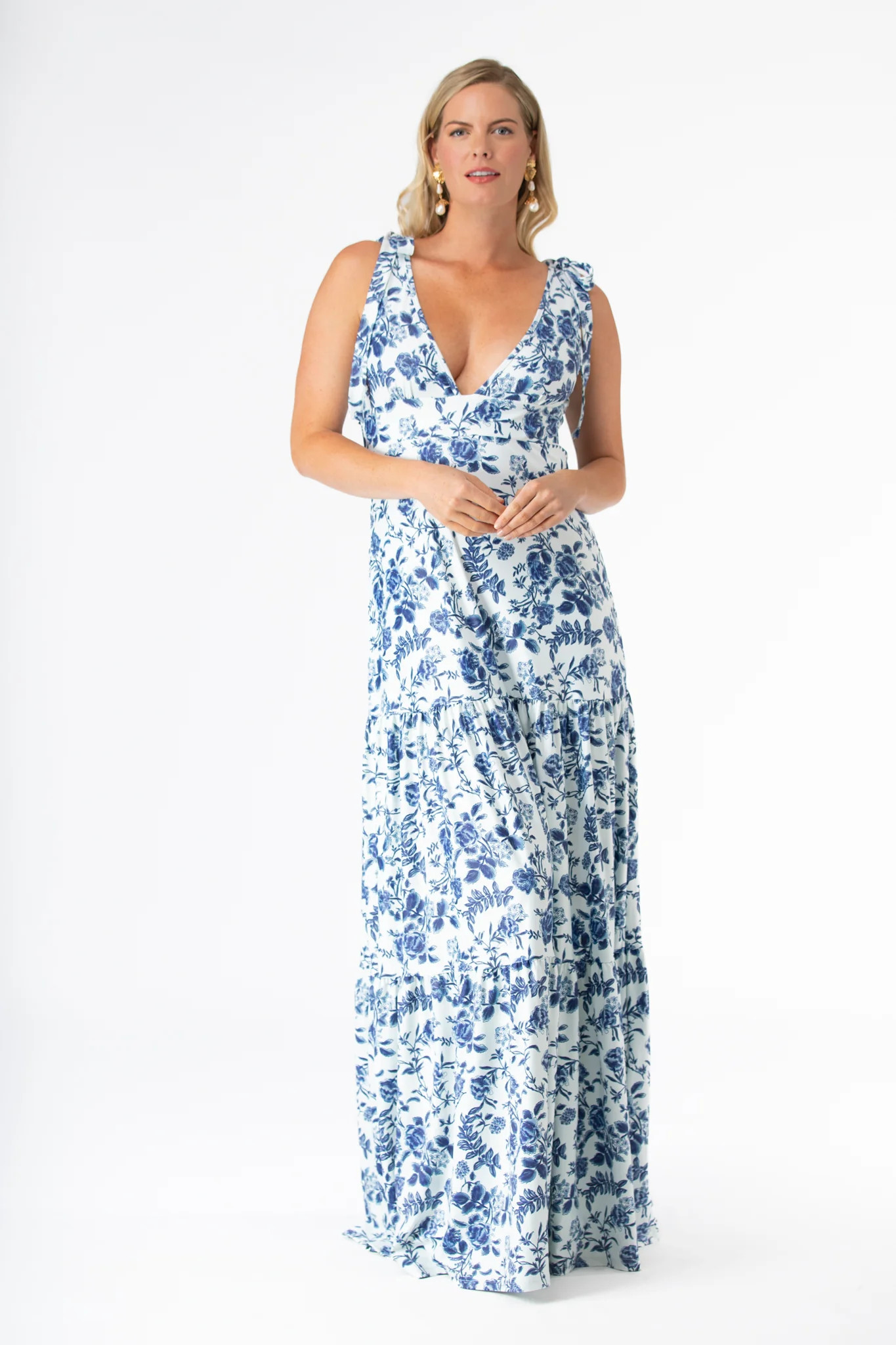 Clementine Dress - Evening Garden | Smith and Quinn