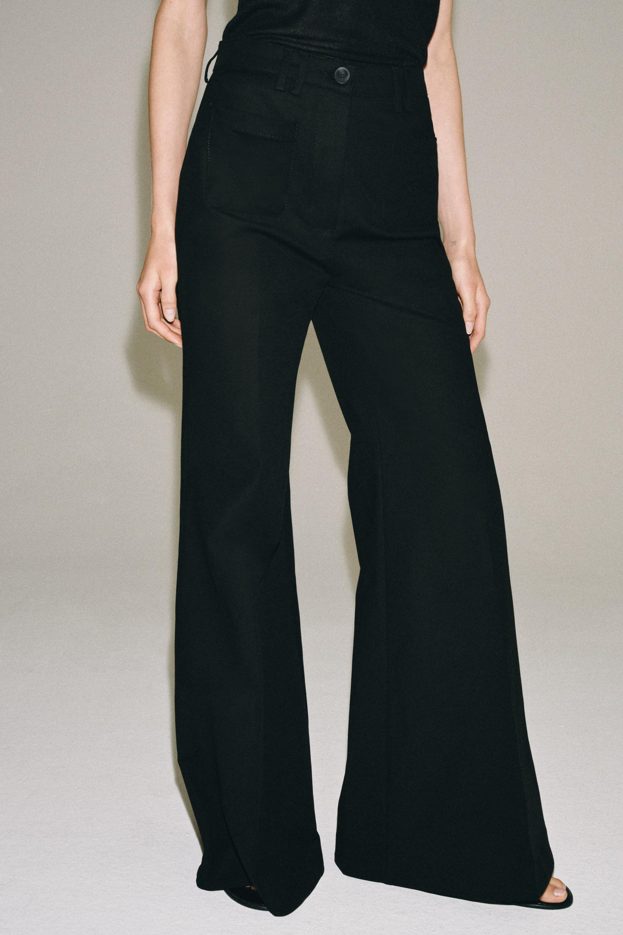 ZW COLLECTION FLARE PANTS | Zara US